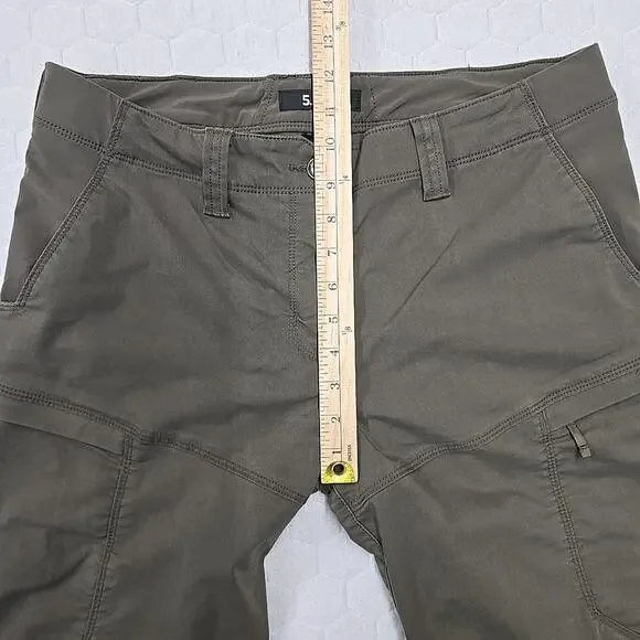 5.11 Tactical Women's Apex Cargo Pants Ranger Green Sz 14 Hiking Outdoor 64446 - Picture 12 of 14